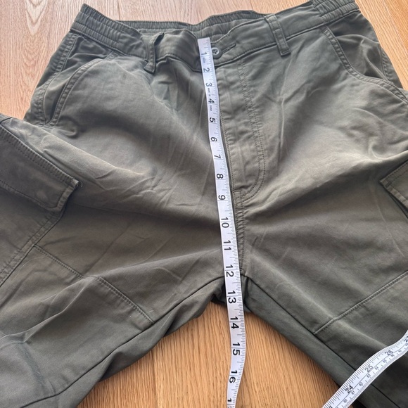 UNIQLO OLIVE Green Cargo Jogger Pant - M - Picture 8 of 12
